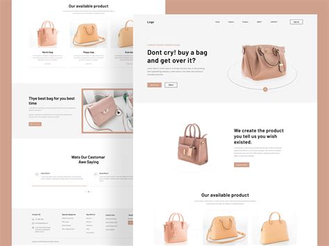 bag selling website.